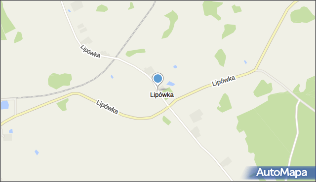 Lipówka gmina Raczki, Lipówka, mapa Lipówka gmina Raczki