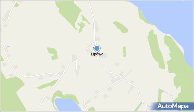 Lipowo gmina Piecki, Lipowo, mapa Lipowo gmina Piecki