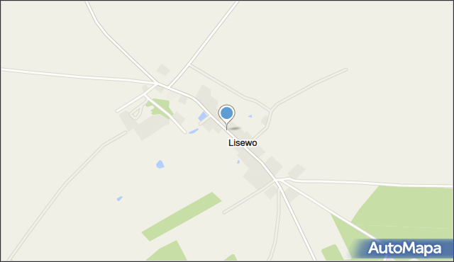 Lisewo gmina Przechlewo, Lisewo, mapa Lisewo gmina Przechlewo