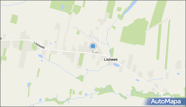 Lisówek gmina Grójec, Lisówek, mapa Lisówek gmina Grójec