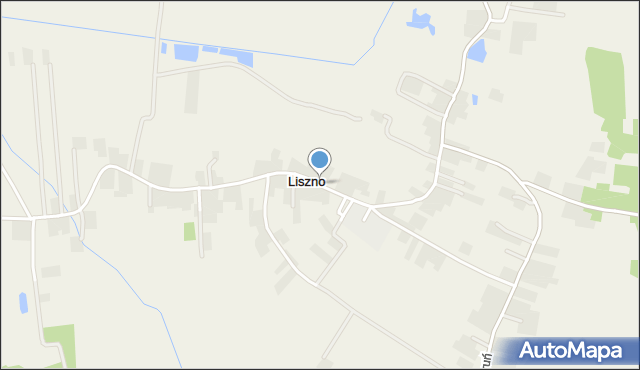 Liszno, Liszno, mapa Liszno