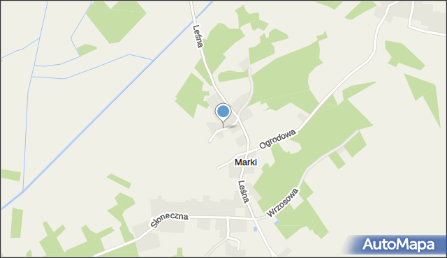 Marki gmina Baranów Sandomierski, Lipowa, mapa Marki gmina Baranów Sandomierski