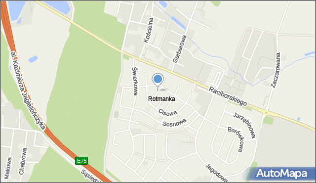 Rotmanka, Limbowa, mapa Rotmanka