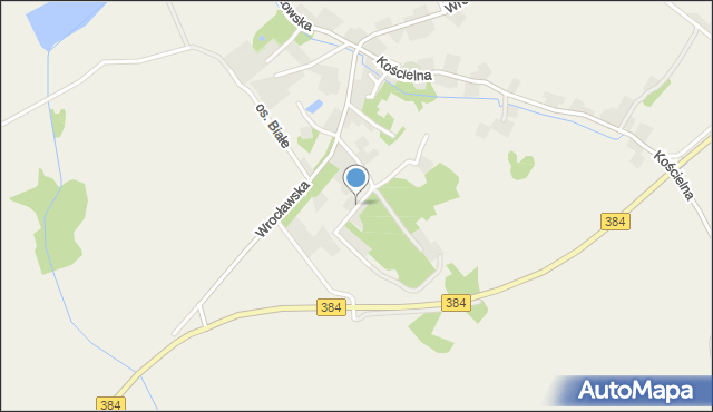 Uciechów gmina Dzierżoniów, Lipowa, mapa Uciechów gmina Dzierżoniów