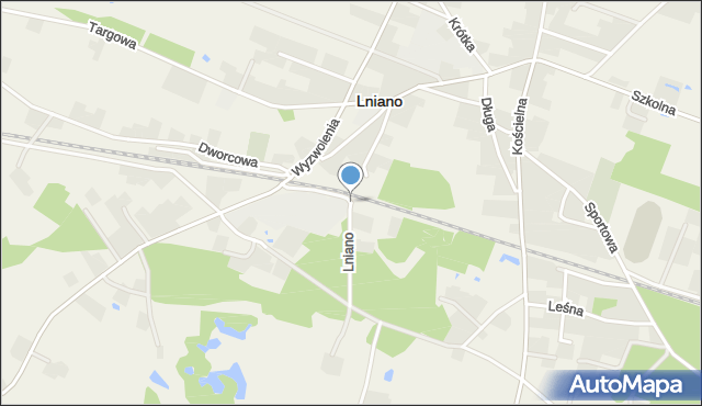 Lniano, Lniano, mapa Lniano