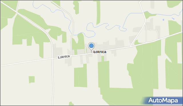 Łoknica, Łoknica, mapa Łoknica