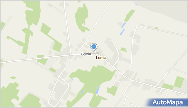 Łomia, Łomia, mapa Łomia