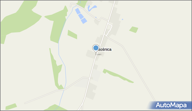 Łosośnica, Łosośnica, mapa Łosośnica