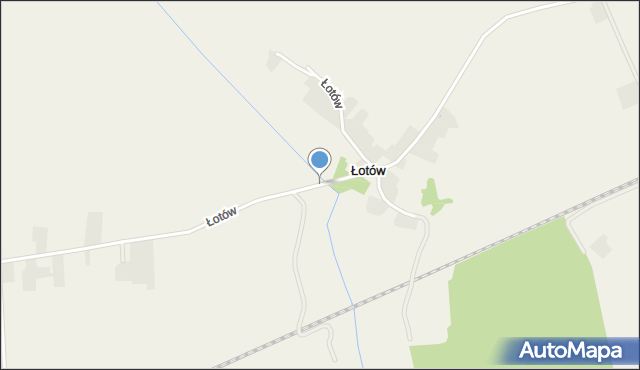 Łotów, Łotów, mapa Łotów