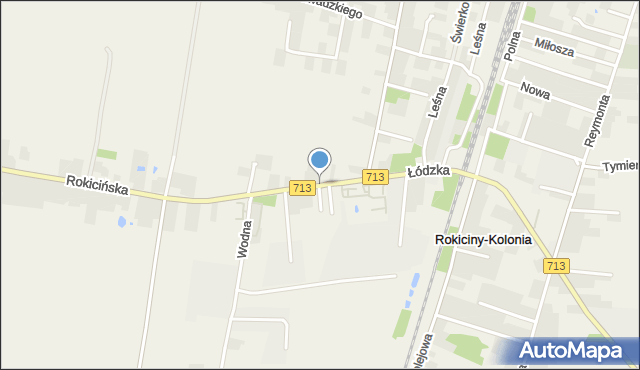Rokiciny-Kolonia, Łódzka, mapa Rokiciny-Kolonia