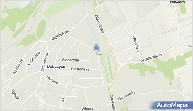 Dobczyce, Lubomirskich, mapa Dobczyce