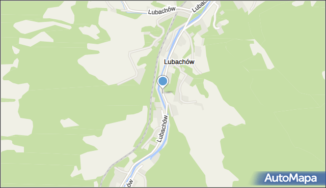 Lubachów, Lubachów, mapa Lubachów