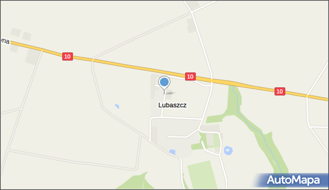 Lubaszcz, Lubaszcz, mapa Lubaszcz