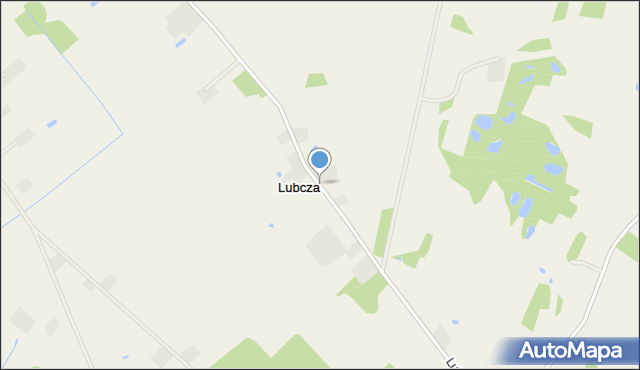 Lubcza gmina Więcbork, Lubcza, mapa Lubcza gmina Więcbork