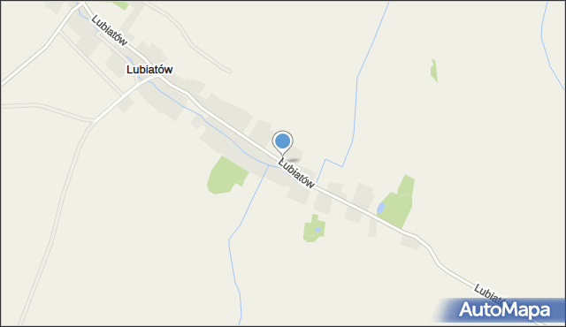 Lubiatów gmina Otmuchów, Lubiatów, mapa Lubiatów gmina Otmuchów