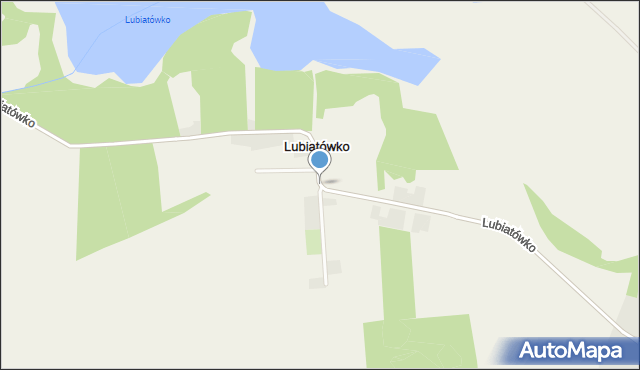 Lubiatówko, Lubiatówko, mapa Lubiatówko