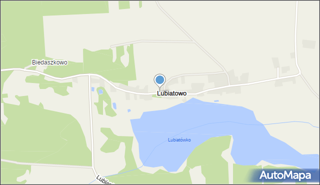 Lubiatowo gmina Dolsk, Lubiatowo, mapa Lubiatowo gmina Dolsk