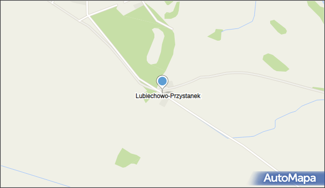 Lubiechowo-Przystanek, Lubiechowo-Przystanek, mapa Lubiechowo-Przystanek