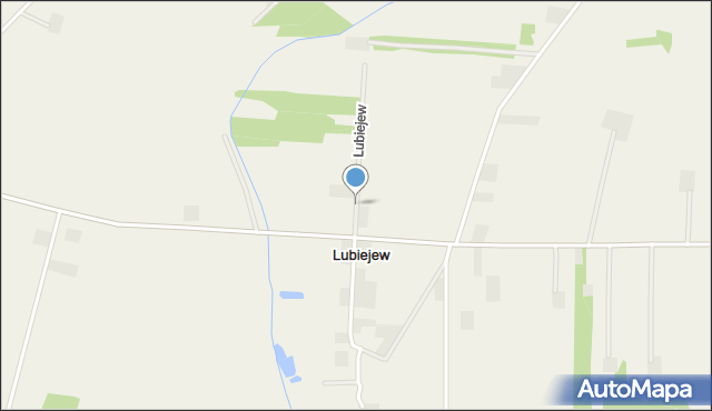 Lubiejew, Lubiejew, mapa Lubiejew