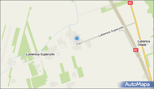 Łubienica-Superunki, Łubienica-Superunki, mapa Łubienica-Superunki