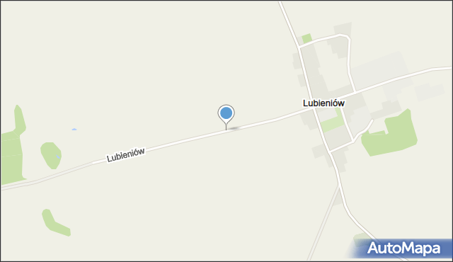 Lubieniów, Lubieniów, mapa Lubieniów