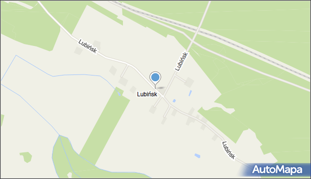 Lubińsk, Lubińsk, mapa Lubińsk