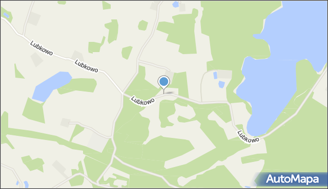 Lubkowo gmina Miastko, Lubkowo, mapa Lubkowo gmina Miastko