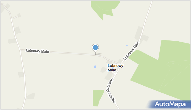 Lubnowy Małe, Lubnowy Małe, mapa Lubnowy Małe