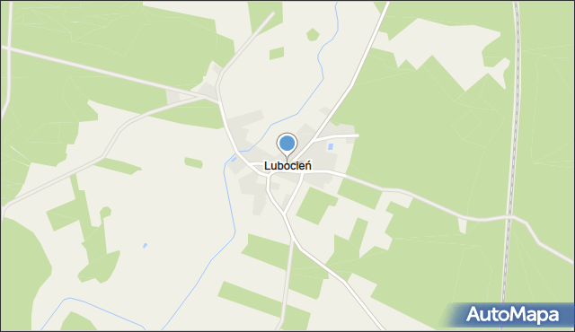 Lubocień, Lubocień, mapa Lubocień