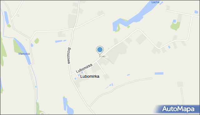 Lubomirka, Lubomirka, mapa Lubomirka