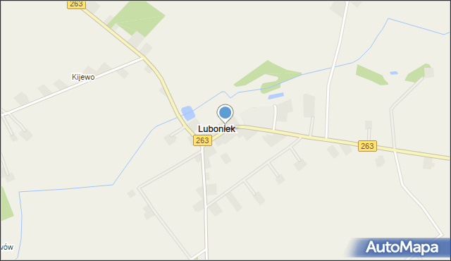 Luboniek, Luboniek, mapa Luboniek