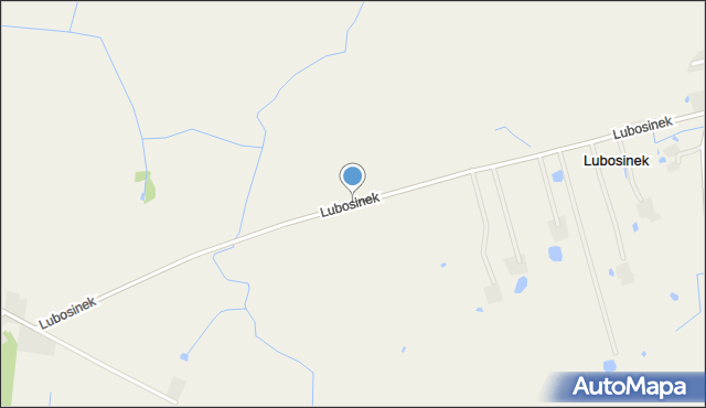 Lubosinek, Lubosinek, mapa Lubosinek