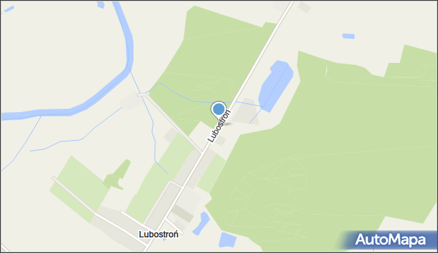 Lubostroń, Lubostroń, mapa Lubostroń