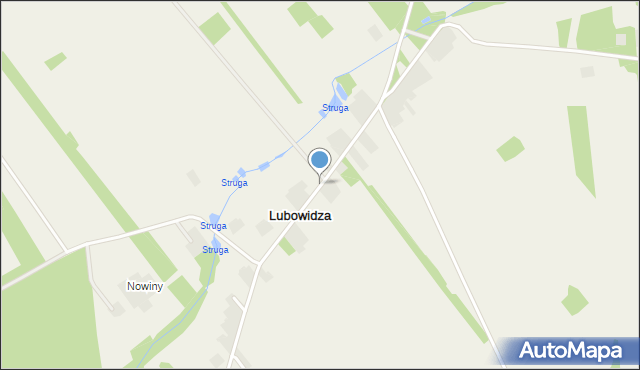 Lubowidza, Lubowidza, mapa Lubowidza