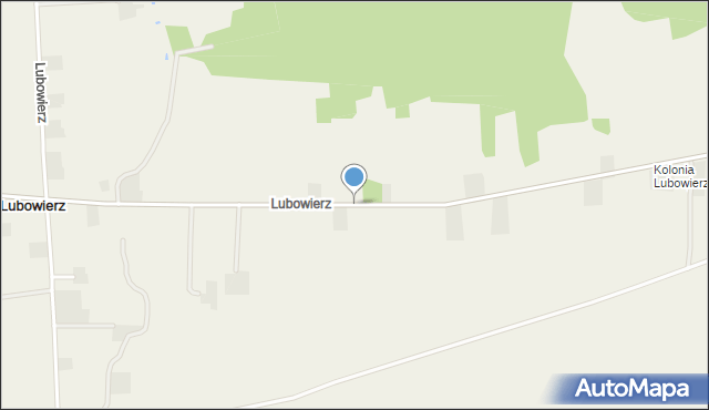 Lubowierz, Lubowierz, mapa Lubowierz