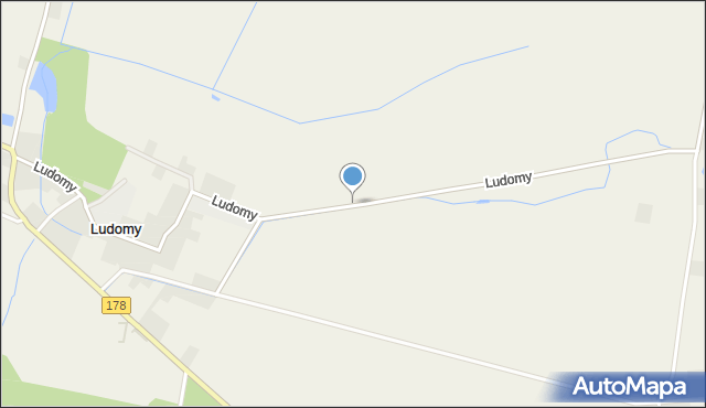 Ludomy, Ludomy, mapa Ludomy