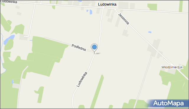 Ludowinka, Ludowinka, mapa Ludowinka