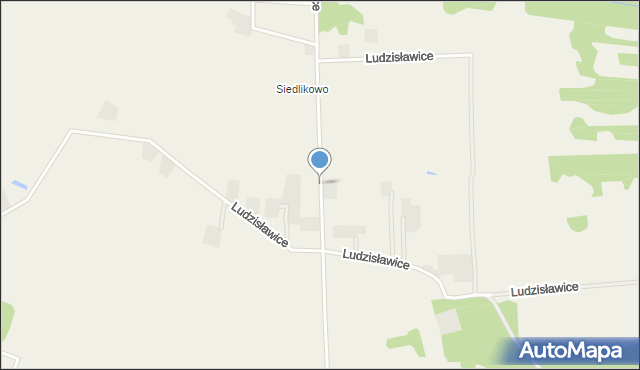 Ludzisławice, Ludzisławice, mapa Ludzisławice