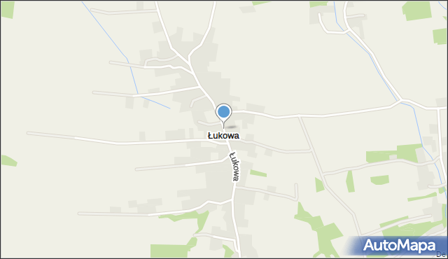Łukowa gmina Lisia Góra, Łukowa, mapa Łukowa gmina Lisia Góra