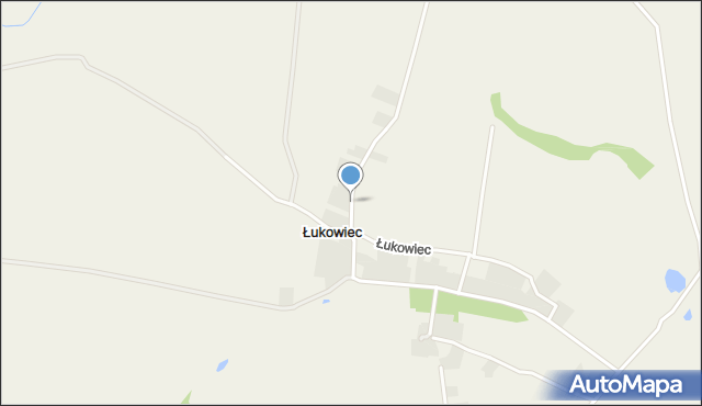 Łukowiec gmina Koprzywnica, Łukowiec, mapa Łukowiec gmina Koprzywnica