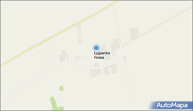 Łupianka Nowa, Łupianka Nowa, mapa Łupianka Nowa