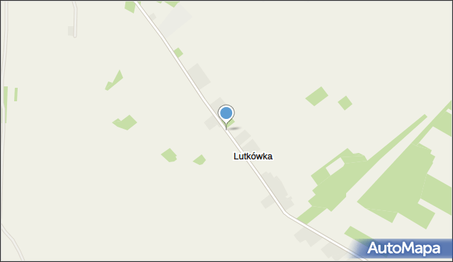 Lutkówka gmina Rawa Mazowiecka, Lutkówka, mapa Lutkówka gmina Rawa Mazowiecka