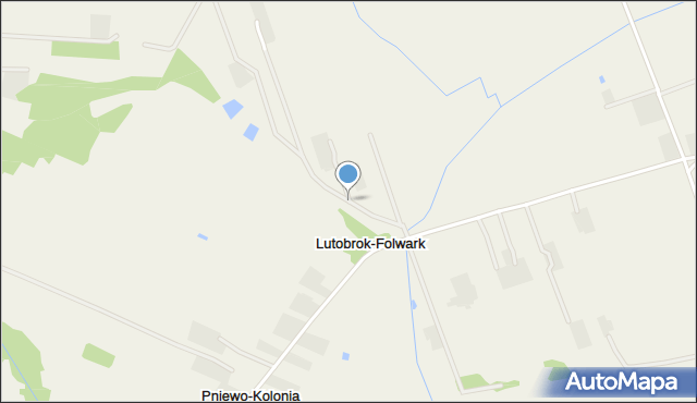 Lutobrok-Folwark, Lutobrok-Folwark, mapa Lutobrok-Folwark