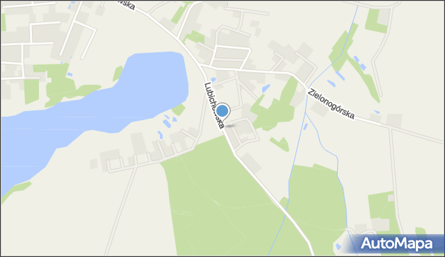 Szteklin, Lubichowska, mapa Szteklin