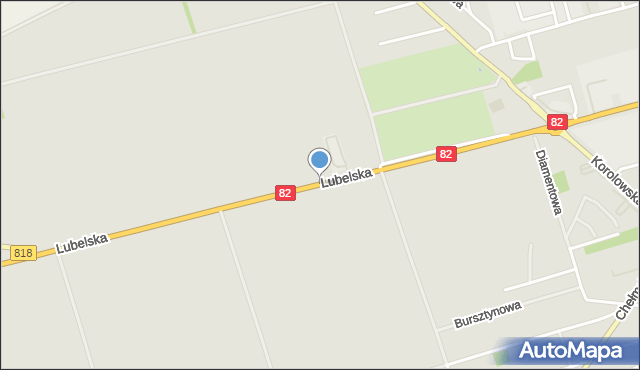 Włodawa, Lubelska, mapa Włodawa