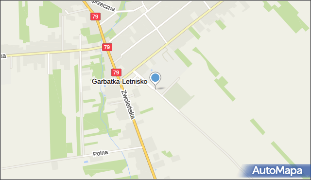 Garbatka-Letnisko, Martyrologii, mapa Garbatka-Letnisko