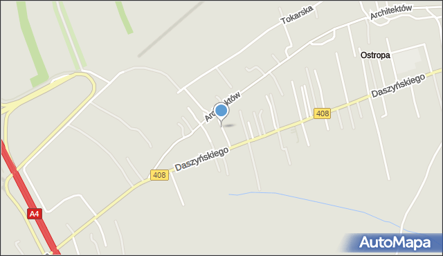 Gliwice, Marynarska, mapa Gliwic