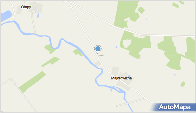 Kiersnówek, Majorowizna, mapa Kiersnówek