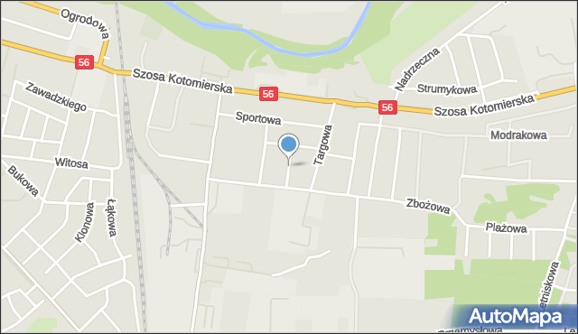 Koronowo powiat bydgoski, Makowa, mapa Koronowo powiat bydgoski