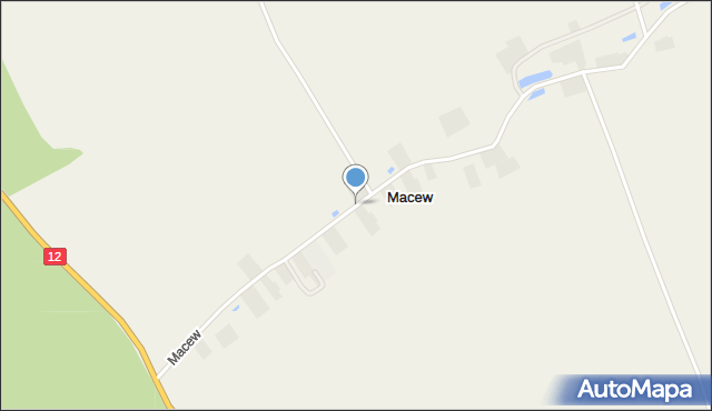 Macew, Macew, mapa Macew